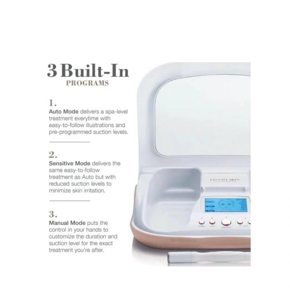 Advanced Skincare Tool with Display - White - Picture 4 of 6